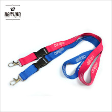 Customized Logo Silk Screen Printed Neck Lanyard